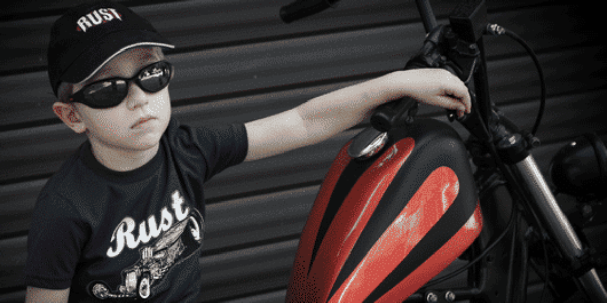 marque de tee shirts motard biker enfant femme homme