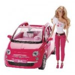 Barbie en Fiat 500
