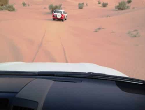 dubai desert- safari dans les dunes