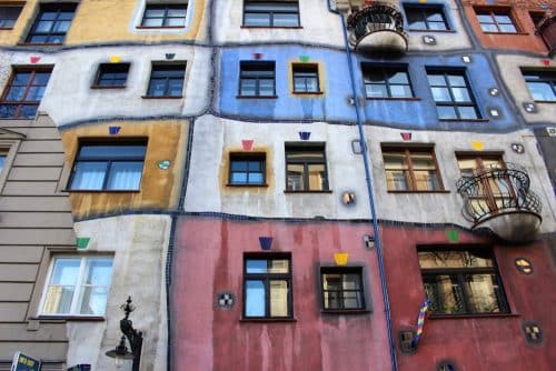 Maison Hundertwasser à Vienne Autriche