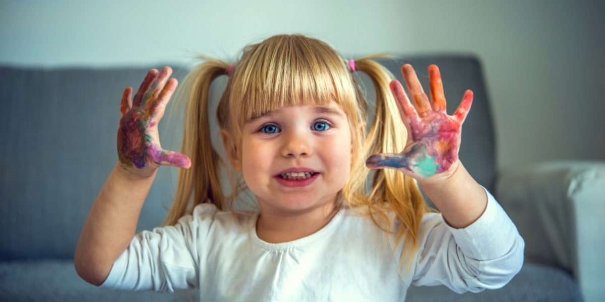 peinture au doigt pour bébé et enfant