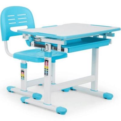 bureau bleu clair pour enfant marque Tommi One Concept