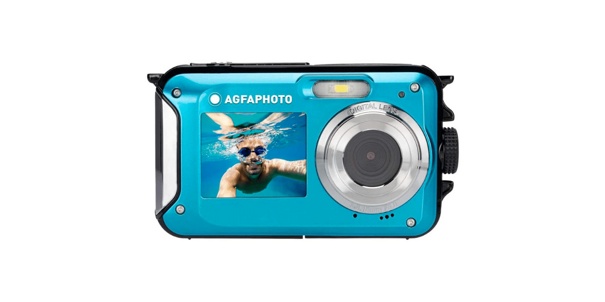 appareil photo numérique étanche bleu pour enfant Realishot marque Agfa