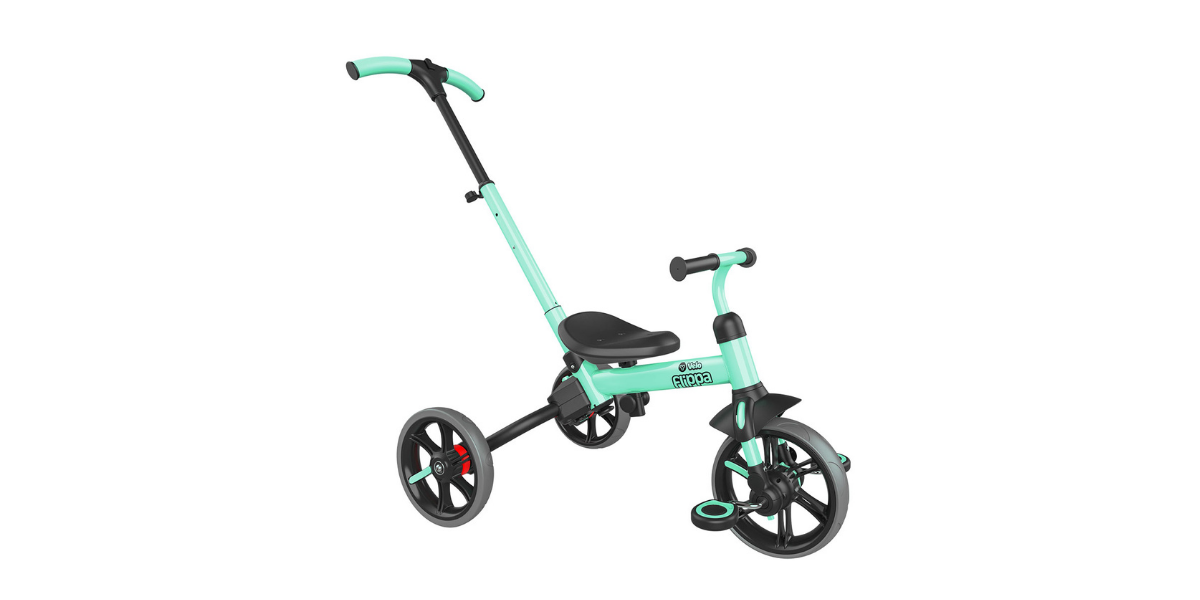 tricycle vert clair marque Oxybul