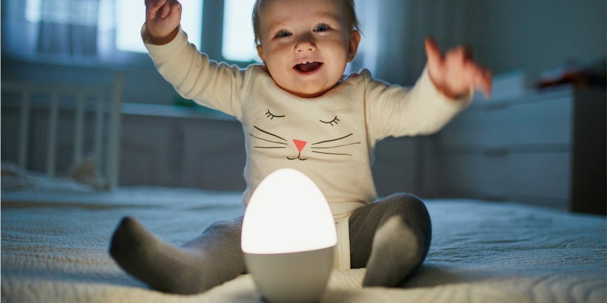 rechargeable par USB cochon blanc lampe de chevet pour enfants décoration de chambre d'enfant portable Jolie lampe de chevet pour enfants 
