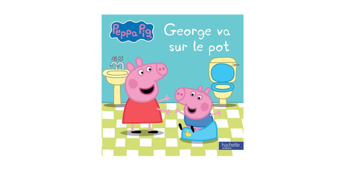 Peppa Pig Georges va sur le pot