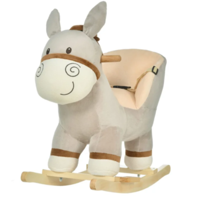 Homcom donkey rocking horse