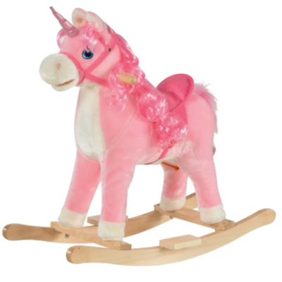 Homcom unicorn rocking horse